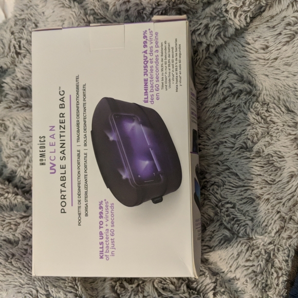 HOMEDICS UV CLEAN PORTABLE SANITIZER BAG - Picture 1 of 4